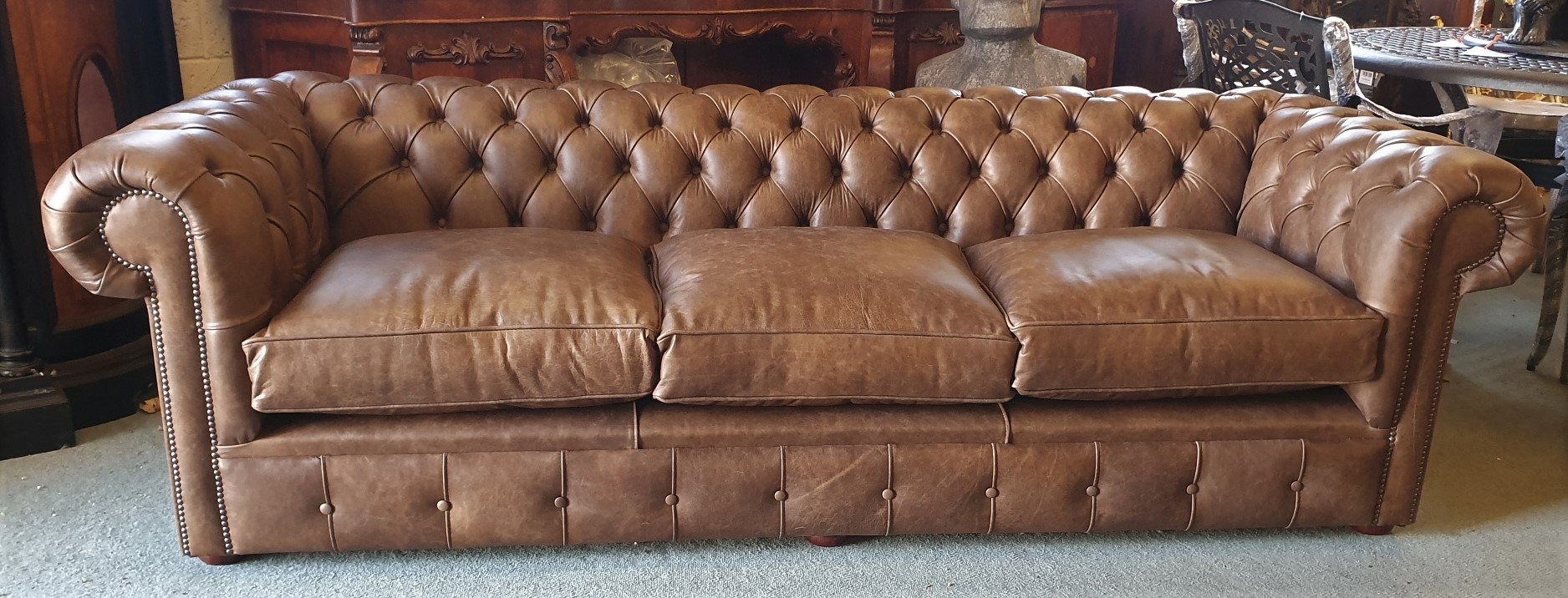 Chesterfield Fibre Filled Cushions Moy Antiques